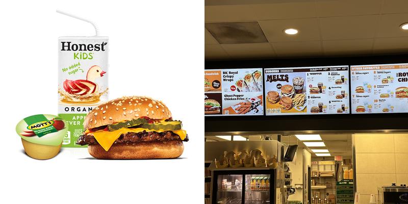 Burger King Menu