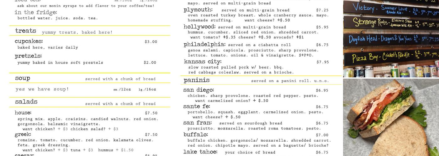 Rybrew Menu