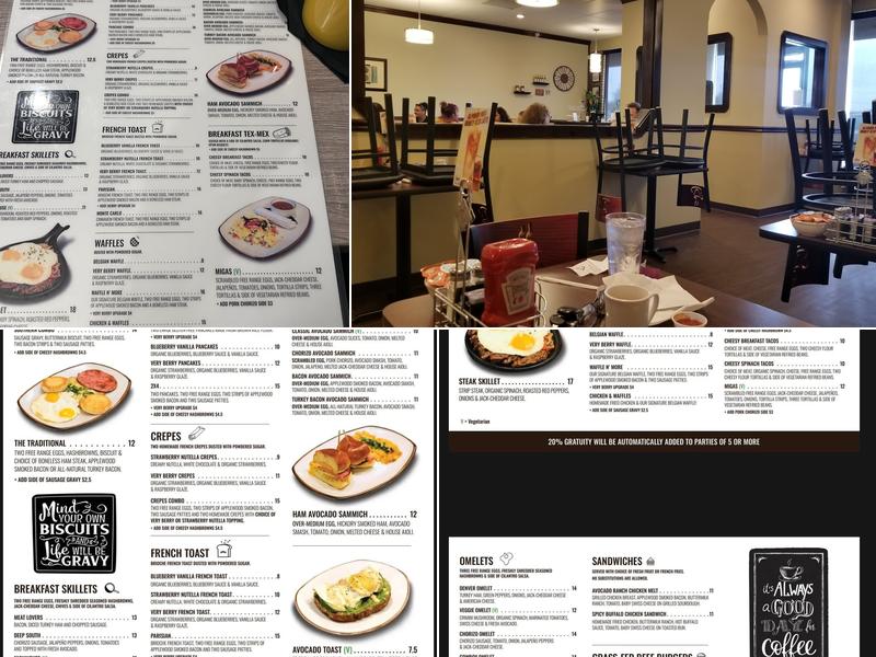 Egg House Cafe Menu