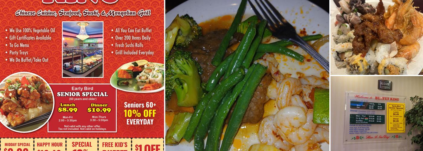 Buffet King Menu