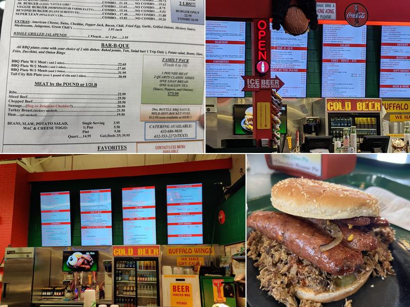Michael's Charcoal Grill Menu