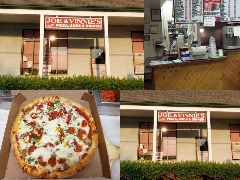 JOE & VINNIES PIZZA SUBS