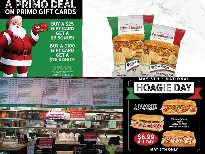 PrimoHoagies Menu