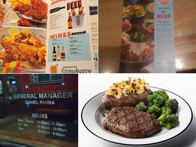 Cotton Patch Cafe Menu