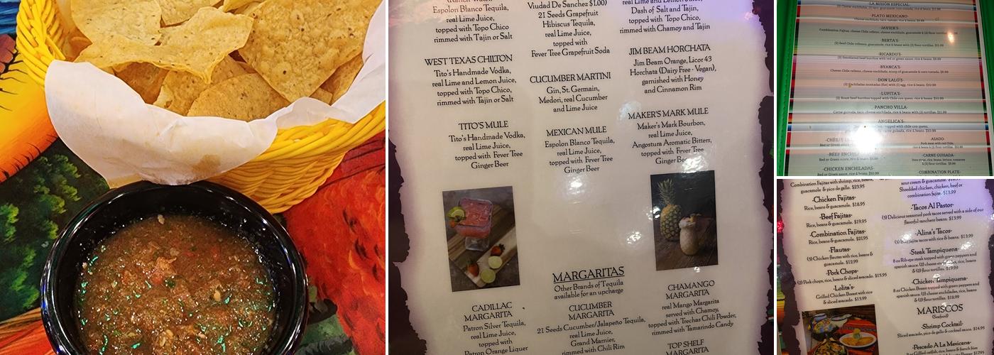 La Mision Menu