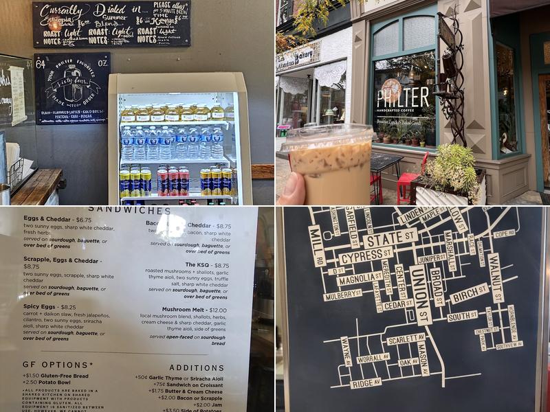 Philter Menu