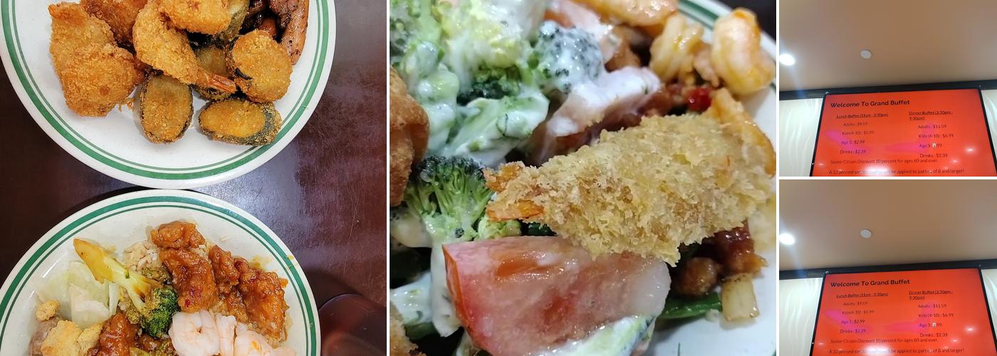 Grand Buffet Menu