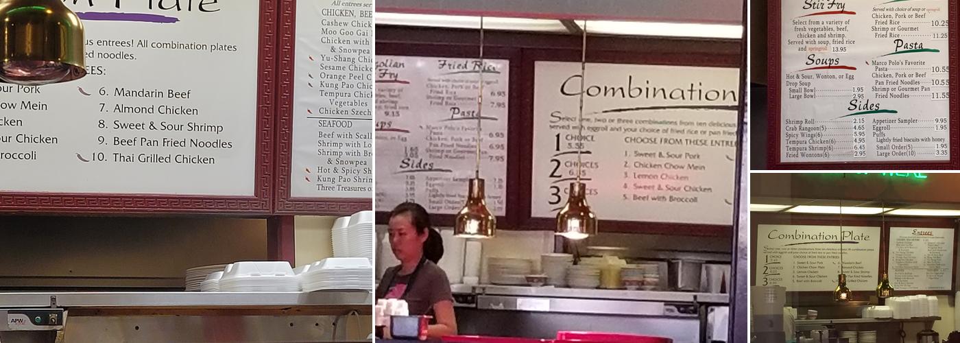 Chinese Kitchen Menu