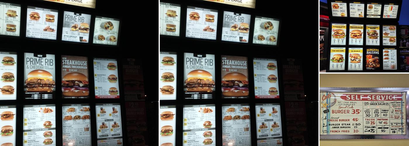 Carl’s Jr. Menu