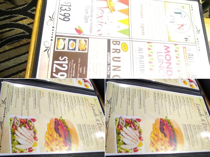 Polly's Restaurant Menu