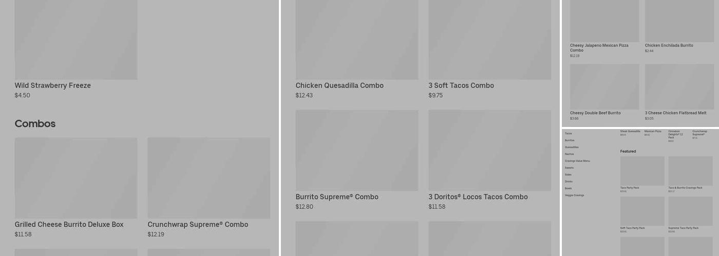 Taco Bell Menu