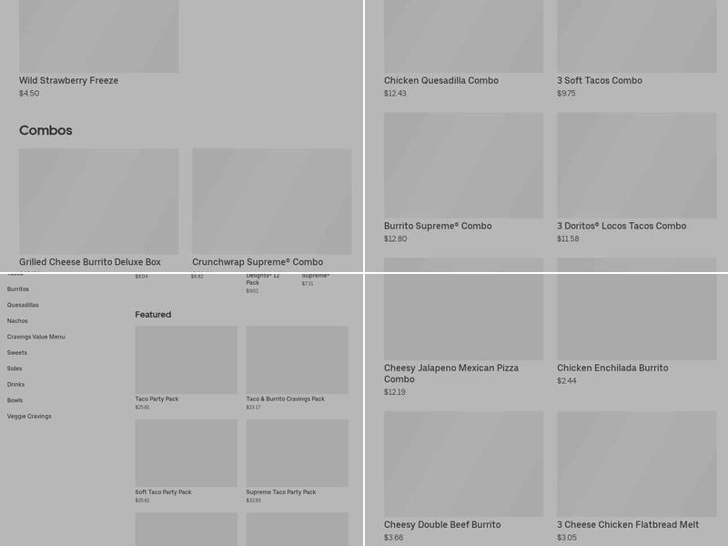 Taco Bell Menu