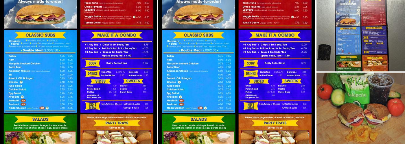 ThunderCloud Subs Menu