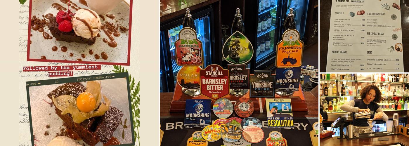 The Milton Arms Menu