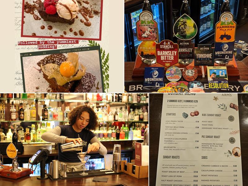 The Milton Arms Menu