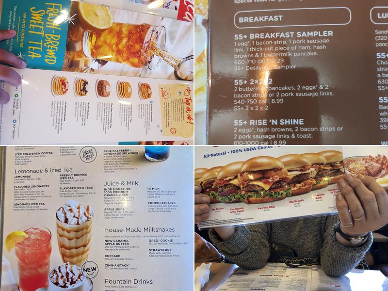 IHOP Menu