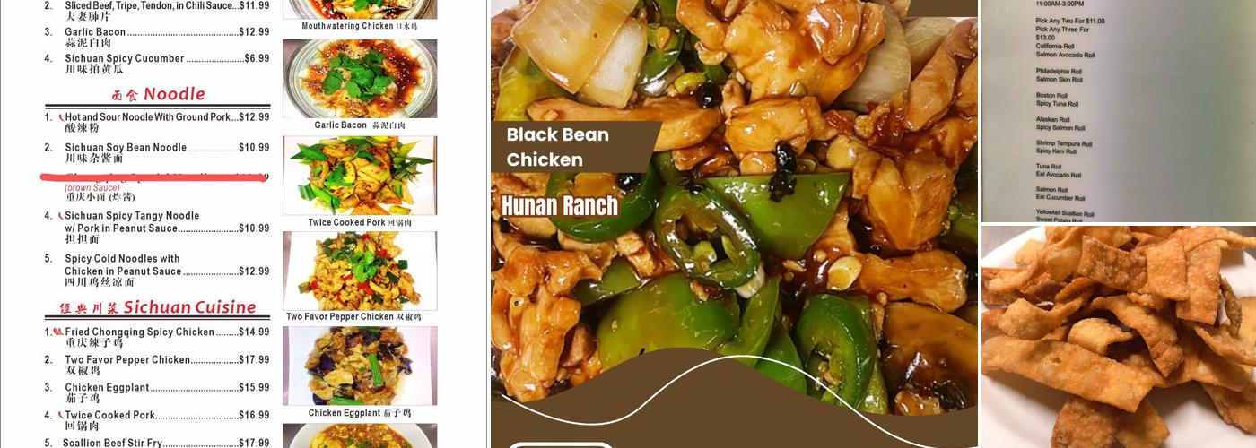 Hunan Ranch Menu