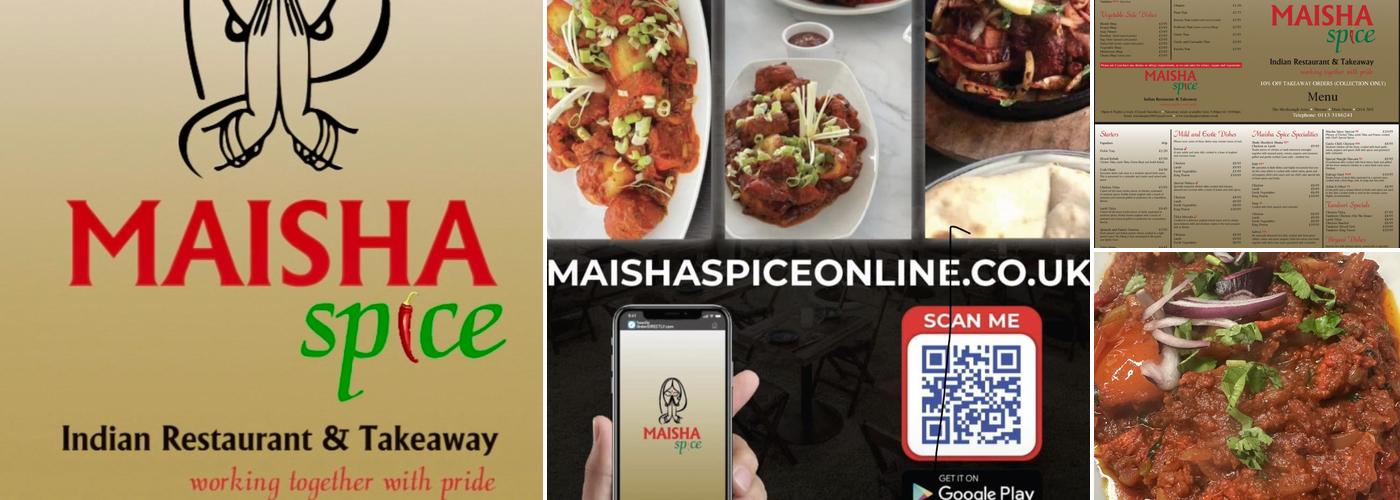 Maisha Spice Menu