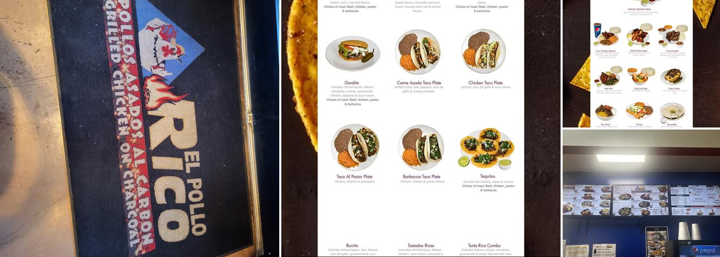 El Pollo Rico Menu