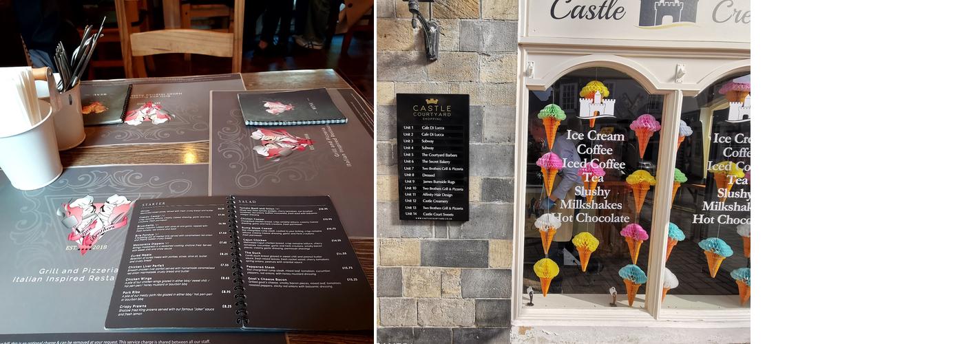 Two Brothers Grill and Pizzeria Menu