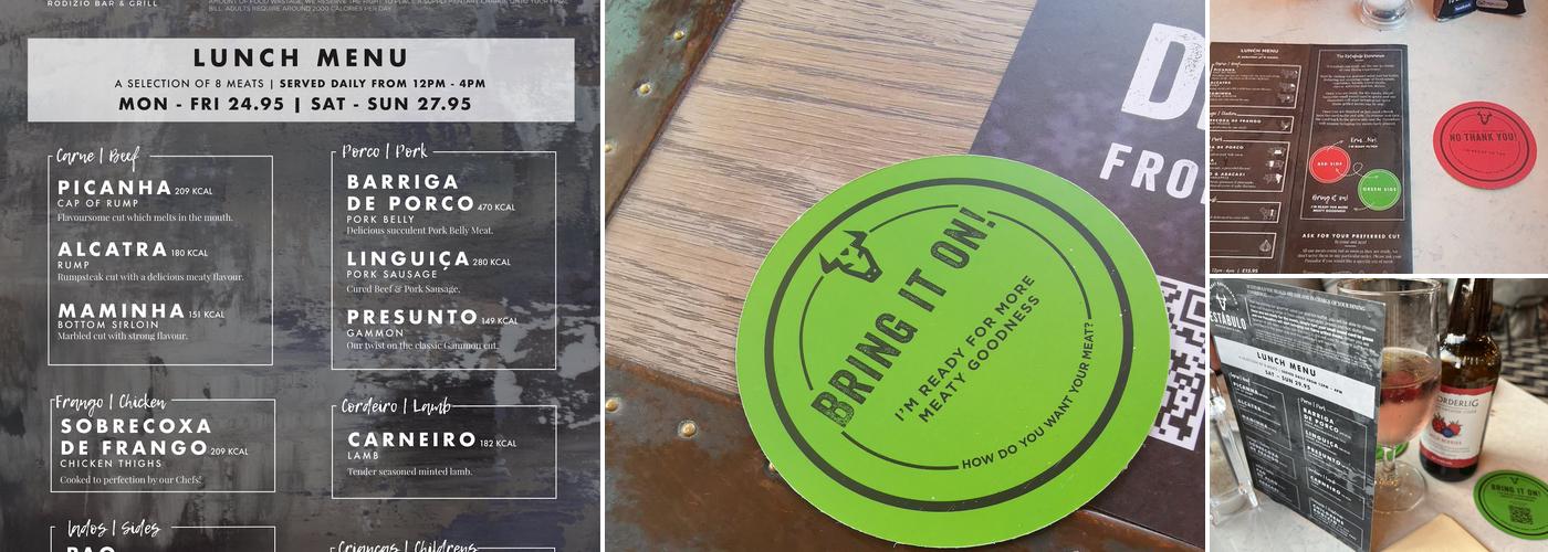 Estabulo Rodizio Bar & Grill - Darlington Menu