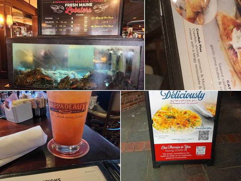 Pappadeaux Seafood Kitchen Menu