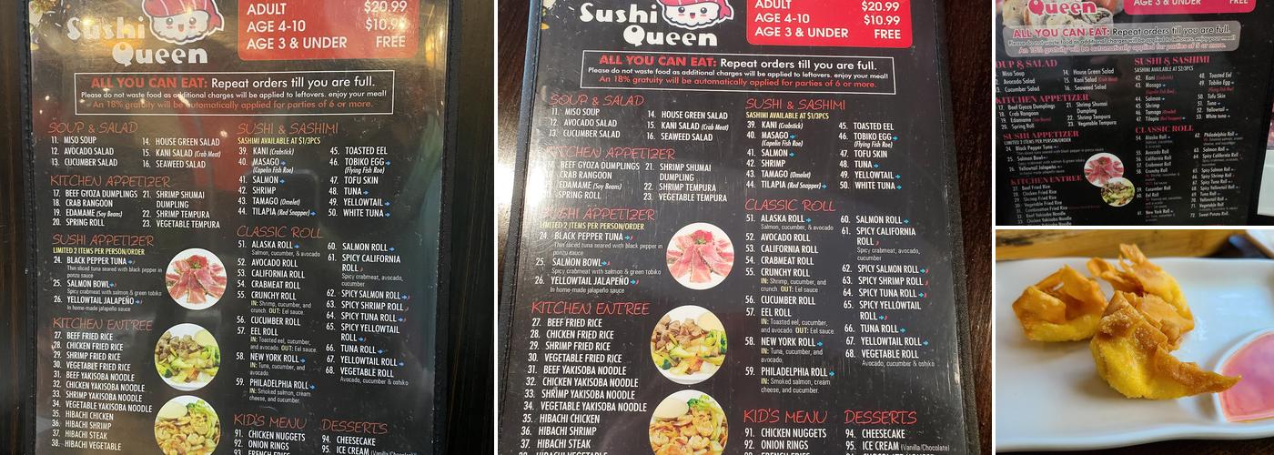 Sushi Queen Menu