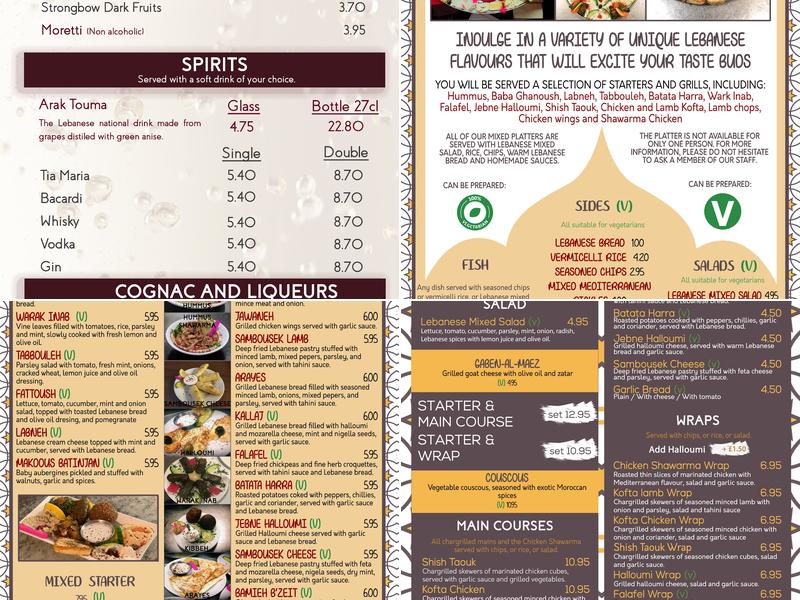 Lebaneat Menu