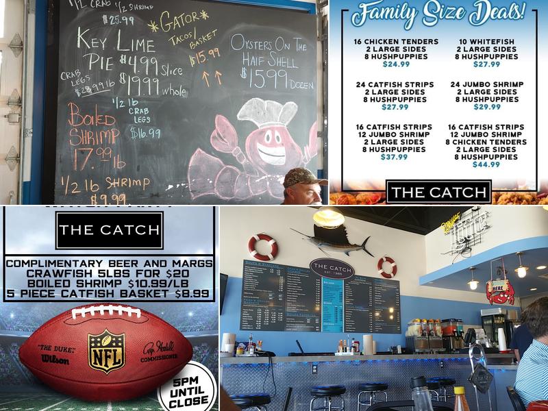 The Catch - Tyler, TX Menu