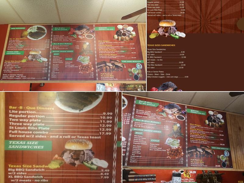 Big Jack's BBQ Menu