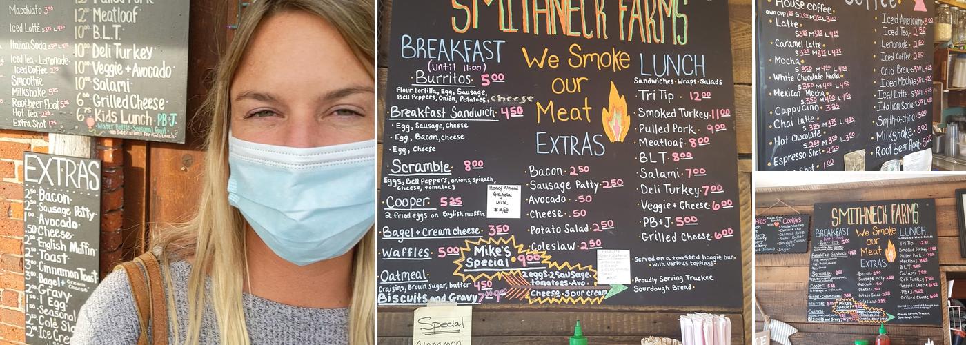 Smithneck Farms Café Menu