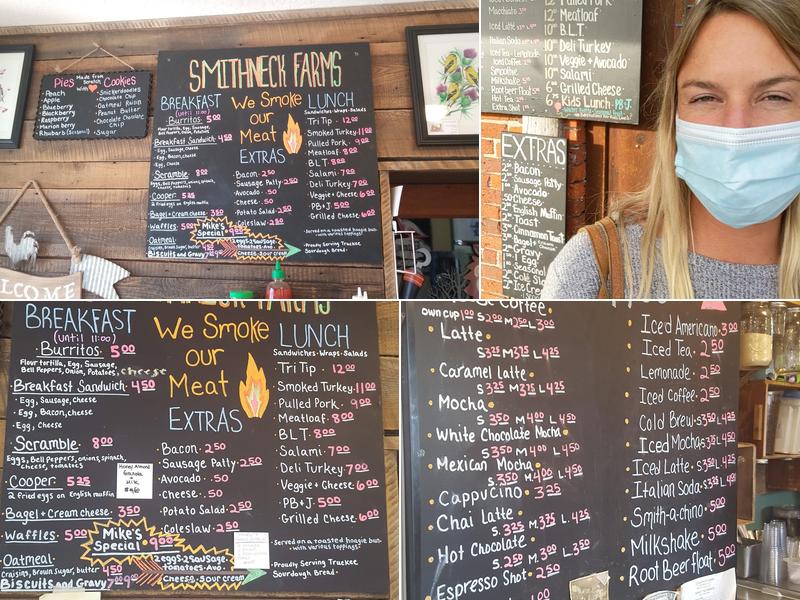 Smithneck Farms Café Menu