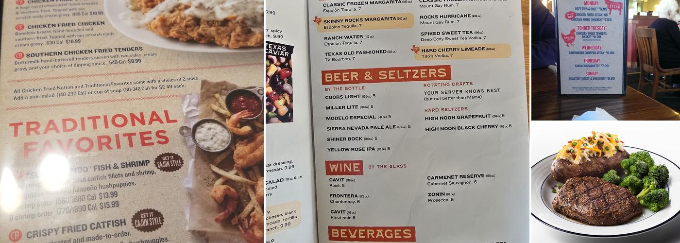 Cotton Patch Cafe Menu