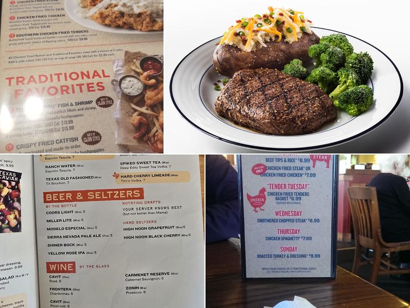 Cotton Patch Cafe Menu