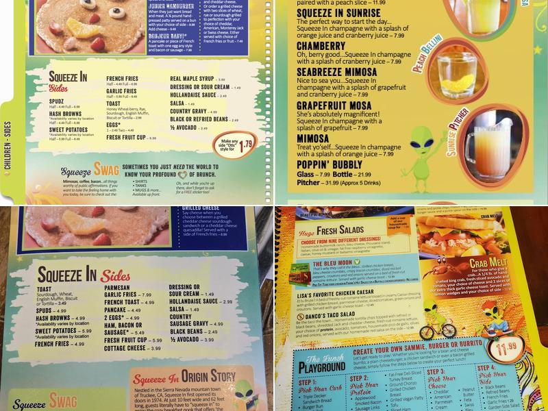 Squeeze In Menu