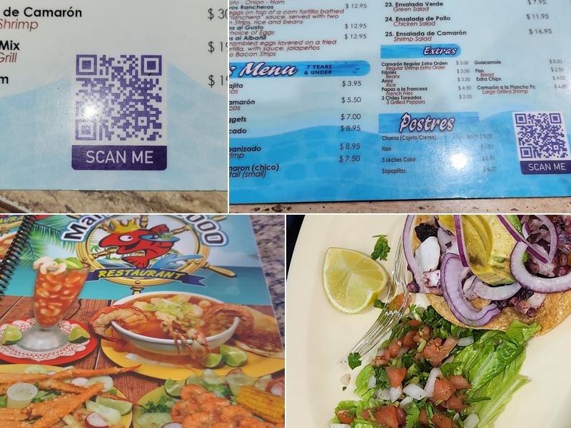 Mariscos 2000 Menu