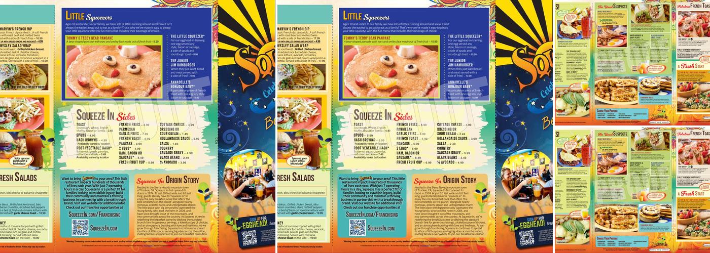 Squeeze In Menu