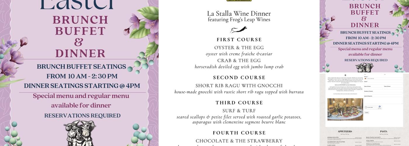 La Stalla Menu