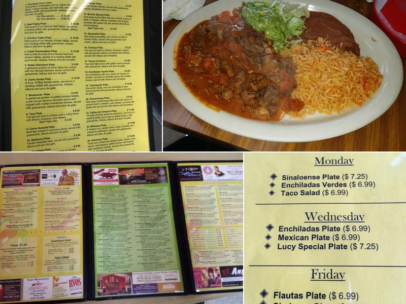 Coco Loco Menu