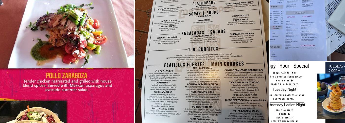 Los Sarapes Chalfont Menu