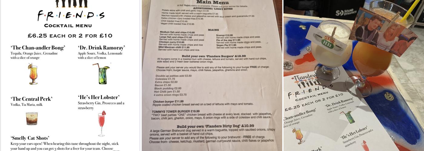 Flanders Seaham | Deals on Wheels Menu