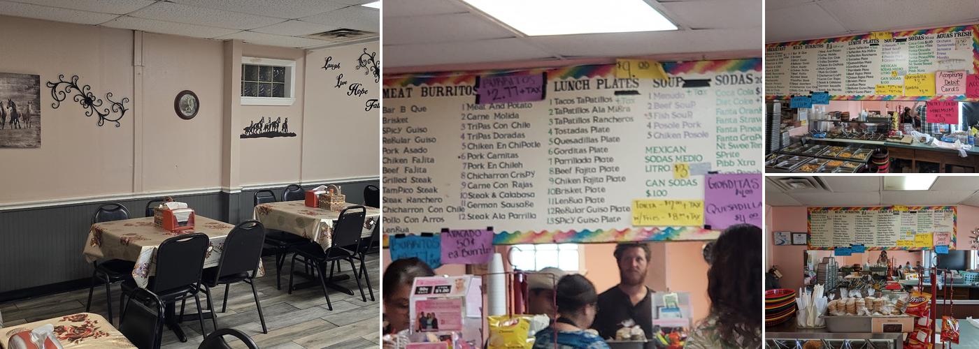 Iliana's Burrito Place Menu