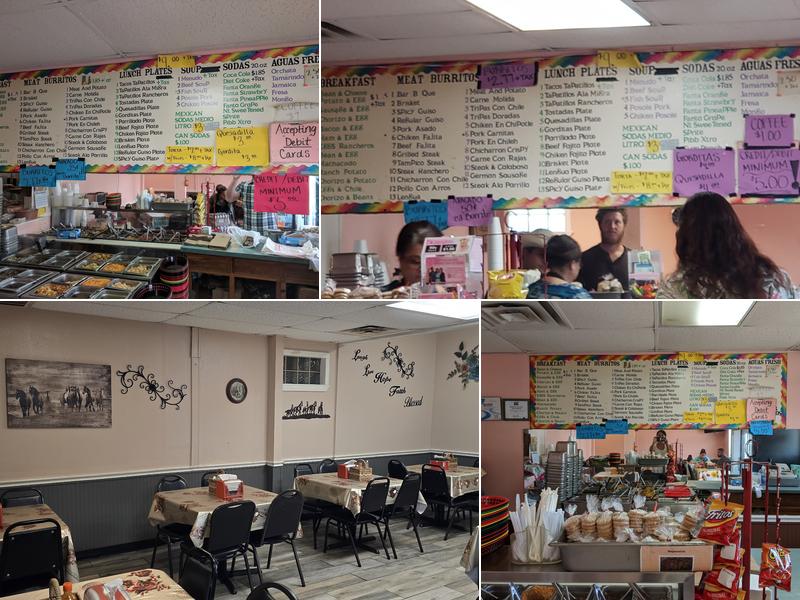 Iliana's Burrito Place Menu