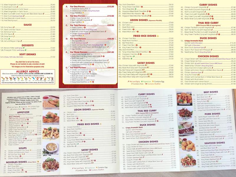 Dragon City Menu
