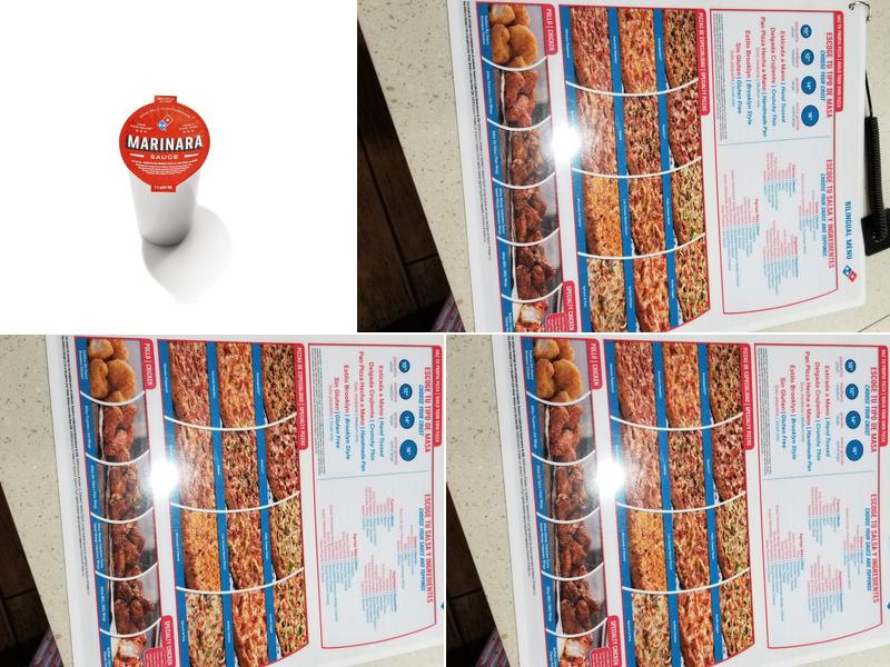 Domino's Pizza Menu