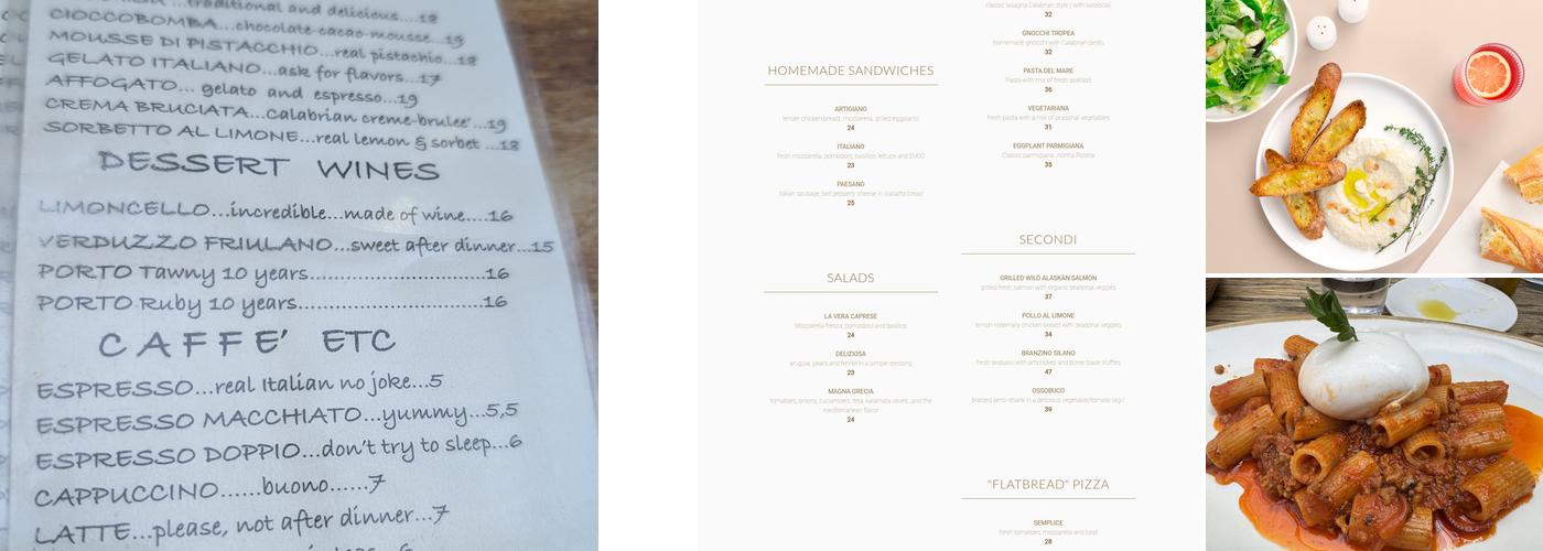 Enzo Menu