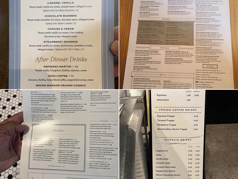 Black Walnut Kitchen & Bar Menu