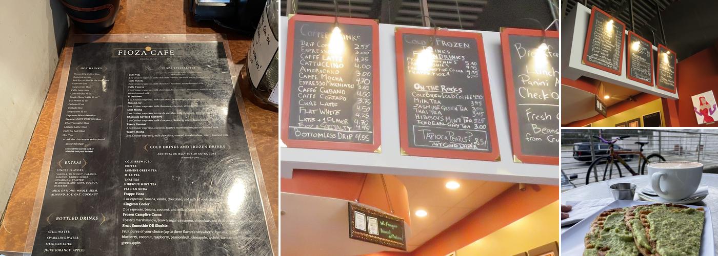 Fioza Menu