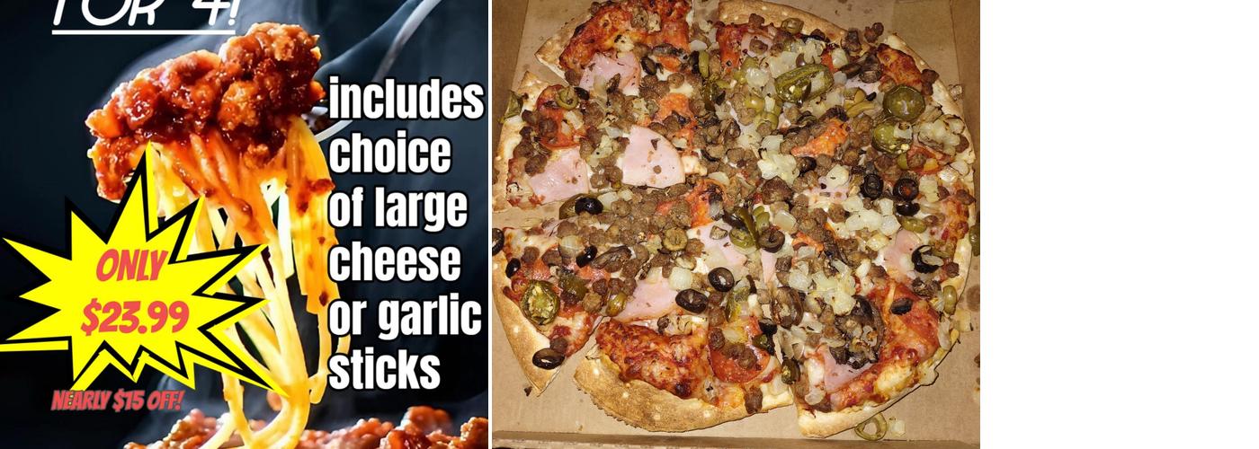 Mr Gatti's Pizza Menu