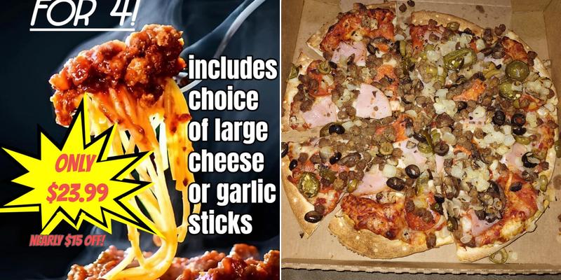 Mr Gatti's Pizza Menu